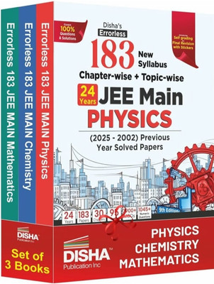 JEE Mains Physics Chemistry Math(Paperback, Disha publication)