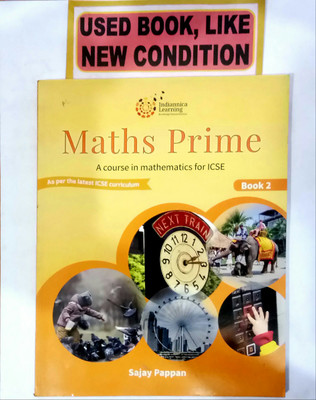ICSE MATHS PRIME Class-2 (Old Book)(Paperback, Sajay Pappan)