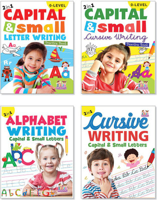 Kids Writing Book A Set Of 4(Paperback, Infinity Team)
