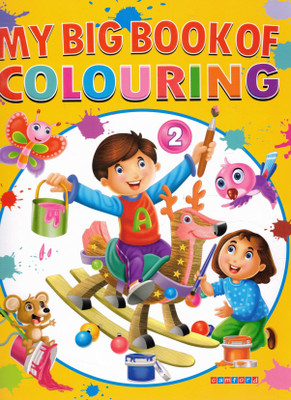 My Big Book Of Colouring - 2 | Camford Colouring Book For Kids With Fun Illustrations(Softcover, Genric)