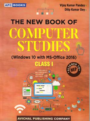 Apc The New Book Of Computer Studies Class - 1
(Windows 10 With Ms-Office 2016)(Paperback, Vijay Kumar Pandey, Dilip Kumar Dey)
