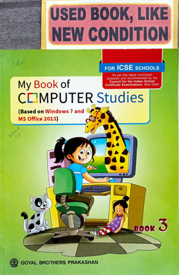 Icse My Book Of Computer Studies Class-3(Old Book)(Paperback, RASHI BANSAL, SAYAN BANERJEE)