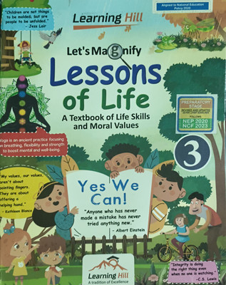 Let's Magnify Lessons Of Life A Textbook Of Life Skills And Moral Values Class 3(Paperback, Madhumita Mukherjee)