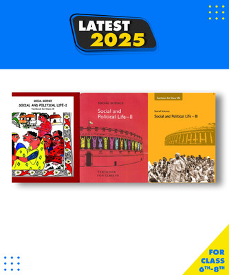 Ncert Textbook Political Science Books 6th To 8th English Medium (Paperback, Political Science)(Paperback, NCERT)