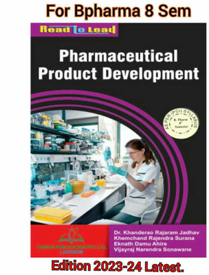 Pharmaceutical Product Development
Thakur Publication (B.PHARM- 8th SEM In English(Paperback, Thakur Publication Pvt Ltd)