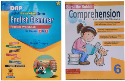 DNP English Learning Series English Grammar Practice Workbook For Classes 6 To 8 +
Burst The Bubble Comprehension For Middle Classes(Paperback, Smriti Chopra, Sharmila Adhikari, Anamika Dutta) DNP English Learning Series English Grammar Practice Workbook For Classes 6 To 8 +
Burst The Bubble Comprehension For Middle Classes(Paperback, Smriti Chopra, Sharmila Adhikari, Anamika Dutta)