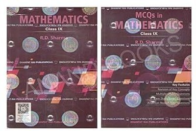 Rd Sharma Class 9 Maths 2025-26 CBSE Examinations | R D Sharma Class 9 Mathematics With MCQ Book (Set Of 2 Books)(Paperback, rd sharma)