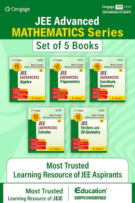 Mathematics Combo For JEE Advanced With FREE 47 YEARS JEE ADVANCED PYQ’s, Videos & Online Assessments: Algebra + Calculus + Coordinate Geometry + Trigonometry + Vectors & 3D Geometry Set Of 5 Books Paperback(Paperback, G. Tewani)