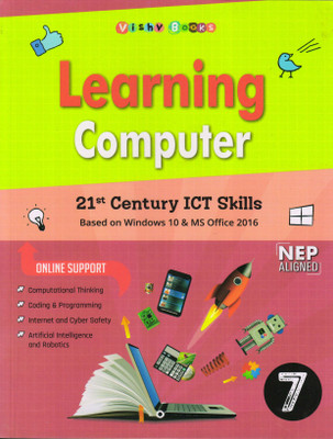 Vishv Books Learning Computer Class - 7 21st Century ICT Skills(Paperback, Mrinal Chopra)