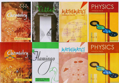 NCERT Science (PCM English) Class - 12 Set Of 8 Books ( Mathematics Part 1 & 2 , Chemistry Part 1 & 2 , Physics Part 1 & 2 , Flemingo , Vistas )(Paperback, National Council of Educational Research and Training) NCERT Science (PCM English) Class - 12 Set Of 8 Books ( Mathematics Part 1 & 2 , Chemistry Part 1 & 2 , Physics Part 1 & 2 , Flemingo , Vistas )(Paperback, National Council of Educational Research and Training)