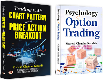 Trading With Chart Pattern And Price Action Breakout + Psychology Of Option Trading | Unlock The Secrets Of Price Action & Psychological Edge For Profitable Trading | Price Action Trading | NIFTY Trading (Set Of 2 Books In English)(Paperback, Mahesh Chandra Kaushik)