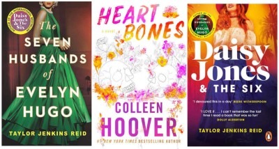 The Seven Husbands O Evelyn Hugo Best Love 3 Books Combo Heart Bones And Daisy Jones & The Six (Paperback, Taylor Jenkins, Colleen Hoover )(Paperback, Taylor Jekkins Reid, Colleen Hoover)