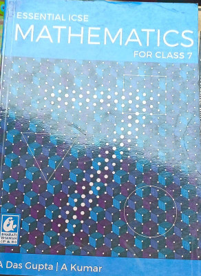 Essential ICSE Mathematics Class 7(Paperback, A das gupta, A Kumar)