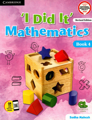 Cambridge, 'i Did It' Mathematics Book - 4(Paperback, SUDHA MAHESH)