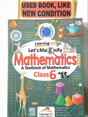 LET'S MAGNIFY MATHEMATICS Class-6 (Old Book)(Paperback, Dr. Prashant Vasudev)