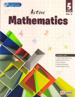 Active Mathematics For ICSE Class - 5 Ver. 2(Paperback, DK Bhattacharya)