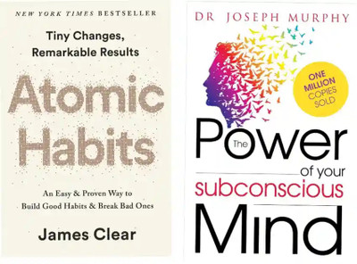 Atomic+ Power Of Your Subconcise Mind(Paperback, james clear, dr joseph murphy)