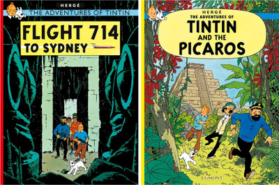 The Adventures Of Tintin: Flight 714 To Sydney + Tintin And The Picaros : 2 Title Paperback Combo Set(Paperback, Herge)