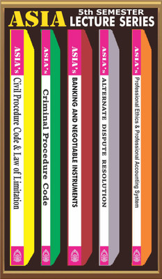 ASIAs Lectures Series -- 5th Semester By Rega Surya Rao, Etc. [Set Of 5 Books] 2022(Paperback, Rega Surya Rao and etc)