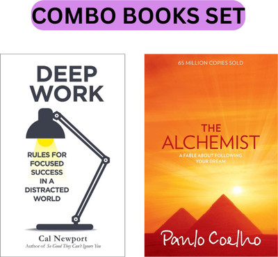 Deep Work & The Alchemist Self-Help Books (Combo Book Set)(Paperback, Cal Newport, Paulo Coelho)