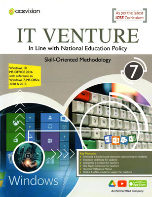 Acevision, It Venture For Icse, Class-7(Paperback, ACEVISION TEAM)
