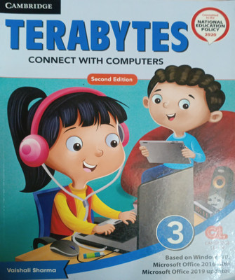 Terabytes Connect With Computers Second Edition Class 3(Pepper back, Vaishali sharma)