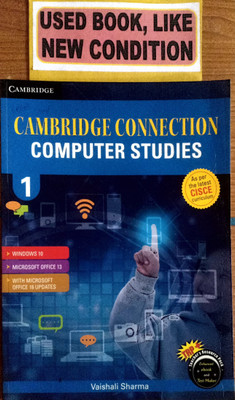 Cambridge Connection Computer Studies Class-1(Old Book)(Paperback, VAISHALI SHARMA)