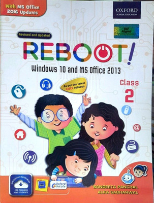 Oxford Reboot Windows 10 And Ms Office 2013 Class - 2(Paperback, SANGEETA PANCHAL)