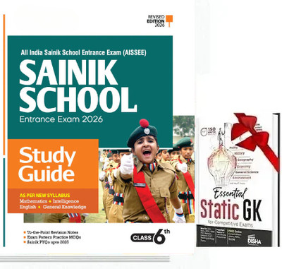 AISSEE Sainik School Class 6 Entrance Exam 2026 | Study Guide | Revised Edition 2026(Paperback, Editorial Board)