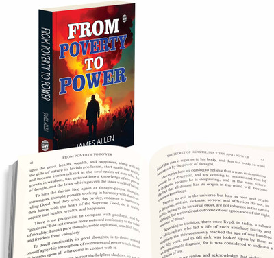 From Poverty To Power :- Self-Help Philosophy For Growth, Inspirational Principles Of Success, Guide To Inner Strength And Discipline, Classic Literature Of Motivation, Timeless Life Improvement Book(Paperback, James Allen)