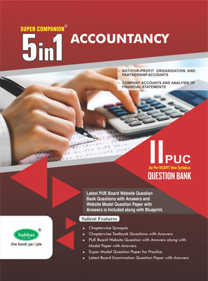 5 In 1 2nd PU Accountancy(Paperback, Subhas Publishing House Pvt Ltd)