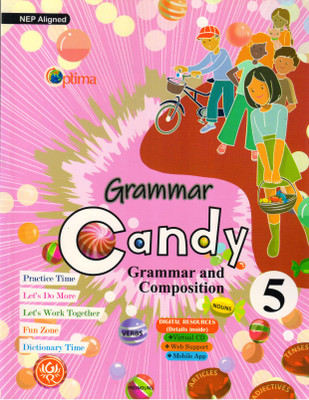 Optima, GRAMMAR CANDY Grammar And Composition - 5(Paperback, A. Banerjee, Seema Gupta)
