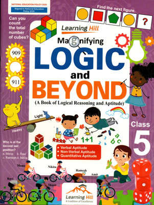 Learning Hill Magnifying Logic & Beyond For Class-5(Paperback, Dr. C B Mishra)