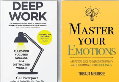 Master Your Emotions + Deep Work(Paperback, Cal Newport, Thibaut Meurisse)