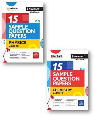CBSE Class 12th 15 Sample Question Papers- ( 2 Books Set ) Physics + Chemistry - Class 12th For Exam 2026 | Based On Latest CBSE Syllabus | With Solved Board Paper 2025, Mind Maps, Rapid Revision Sheets & Final 50 Important Questions(Paperback, Priyasha Gupta (Phy), Satakshi Dutta (Phy), Divya Verma