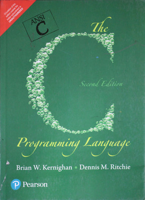 The C Programming Language Pearson(paper, Brian W. kernighan dennis m. Ritchie)