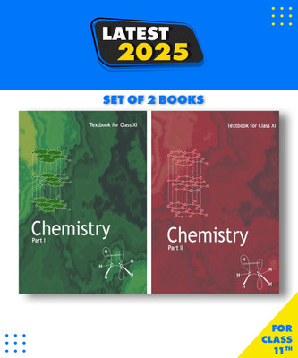 NCERT English Medium Books For Class 11-Chemistry I-II|New Latest Edition For 2025-2026 | Set Of-2 Combo(Hardcover, NCERT)