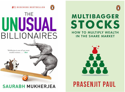 Multibagger Stocks: How To Multiply Wealth In The Share Market & The Unusual Billionaires (Set Of 2 Books)(Paperback, PAUL, PRASENJIT)