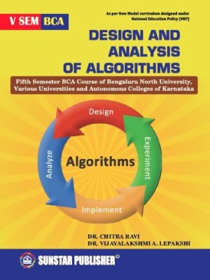 Design & Analysis Of Algorithms For 5th Sem BCA(Paperback, Dr Chitra Ravi, Dr Vijayalakshmi A Lepakshi)