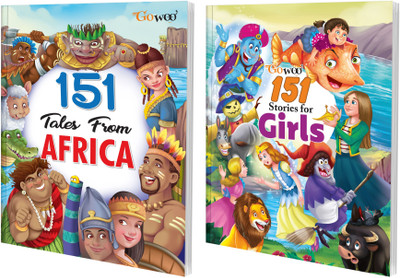 151 Tales From Africa And 151 Stories For Girls I Pack Of 2 Books I Most Lovable Stories For Children By Gowoo(Paperback, Manoj Publication editorial board)