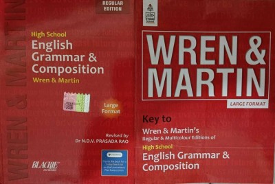 Wren And Martin English Grammar And Composition (Regular Edition) + Key To Wren And Martin English Grammar & Composition COMBO NEW EDITION 2024(Paperback, S CHAND)