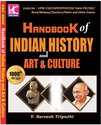 Handbook Of Indian History And Art & Culture | V Sarvesh Tripathi | KBC Nano (23-038)(Paperback, V Sarvesh Tripathi)