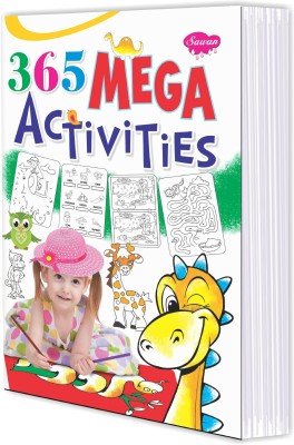 365 Mega Activities Book For Kids : Kids Activity Book, Fun-Learning Activity, Educational Activity Book, Activity Book For Kids(Paperback, Manoj)