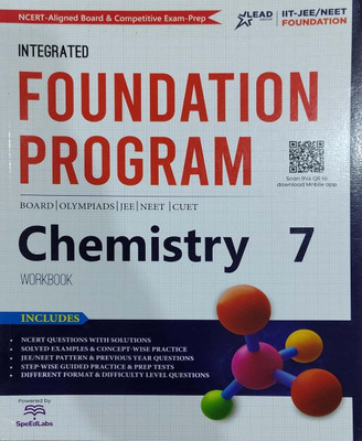 Integrated Foundation Program Chemistry Workbook Class 7(Pepper back, Speedlabs publication)