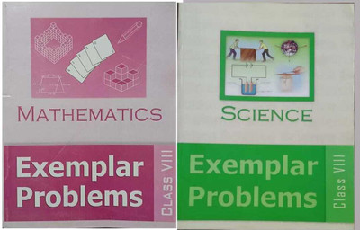 Ncert Mathematics And Science Exampler Problems (Combo Pack) Set For Class - 8th(Paperback, NCERT)