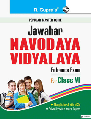 Jawahar Navodaya Vidyalaya Entrance Exam Guide For (6th) Class VI R. Gupta's(Paperback, JMD books)