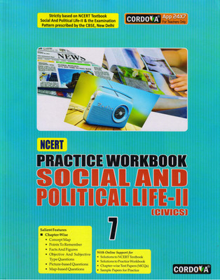 Cordova Ncert Practice Workbook Social And Political Life-2 (Civics) Class - 7(Paperback, Z.I.Sherwani)