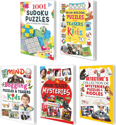 Self Improvement Puzzles | Set Of 5 Activities Books(Paperback, Sawan)