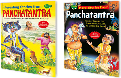 Set Of 2 Books | Story Books : Interesting Stories From Panchatantra And Moral Stories From Panchatantra(Paperback, Manoj Publications Editorial Board)