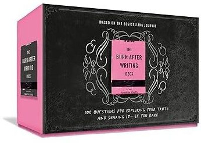 The Burn After Writing Deck: 100 Questions For Exploring Your Truth And Sharing It - If You Dare(Paperback, Sharon Jones)